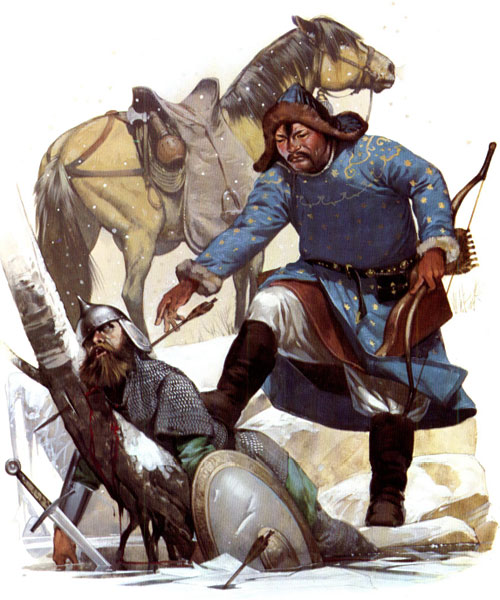 Монголы 13-го века - европеоиды