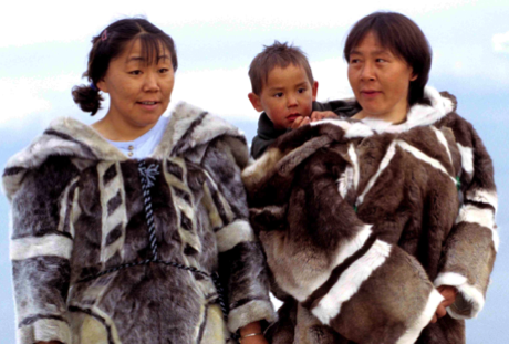 Поселения эскимосов на Чукотке